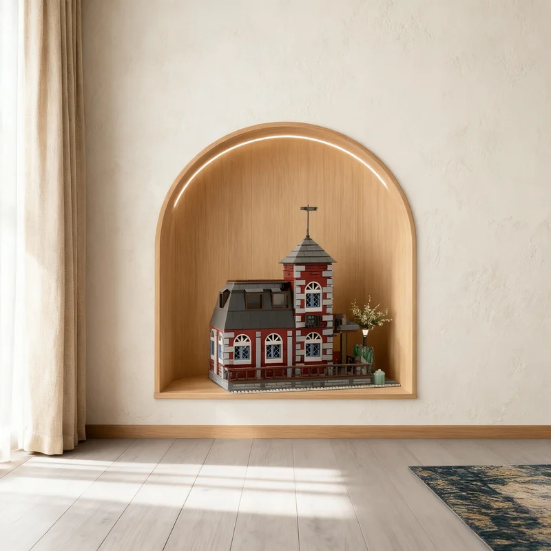 

1305pcs MOC Country Train Station City Trains Model Building Blocks Christmas Gifts Construction Toys Creative Idea Education