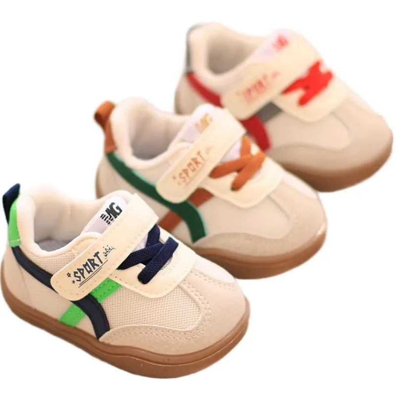 

Детские повседневные кроссовки в простом стиле, удобные, трехцветные, весна-осень 2026, новые, мужские и женские спортивные туфли, размеры 22-31