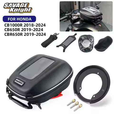 2025 2024 CB650R CB1000R CBR650R Tanklock Adapter Fuel Tank Bag Luggage For Honda CB 1000R 650R CBR 650R 2018-2023 Storage Bags
