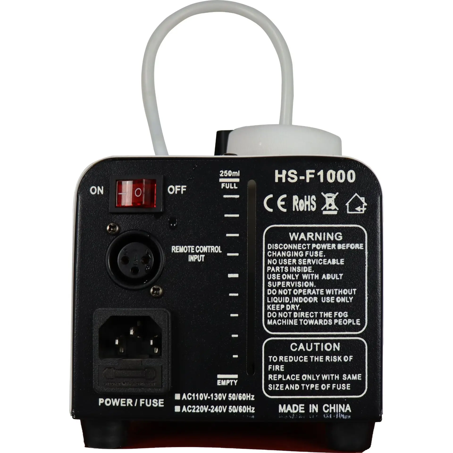 Rookmachine 1000w Spuitmachine Draagbare Outdoor Bar Bruiloft Mist Rookmachine Lichteffect Podiumverlichtingseffect