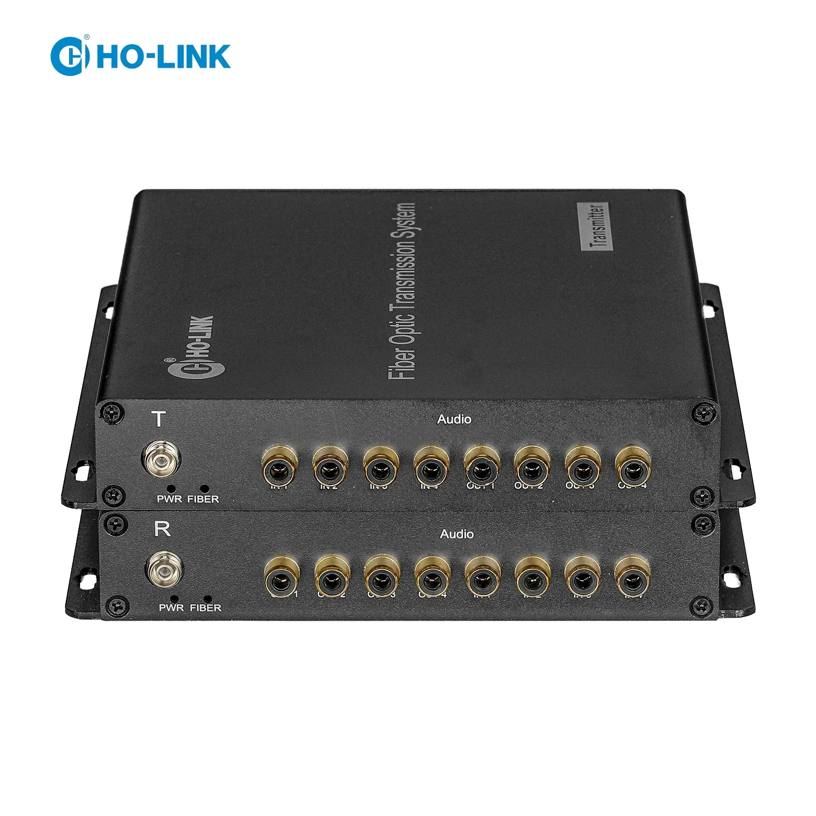 

In stock 4 Channel BIDI rca Audio Over Optic Fiber Converter