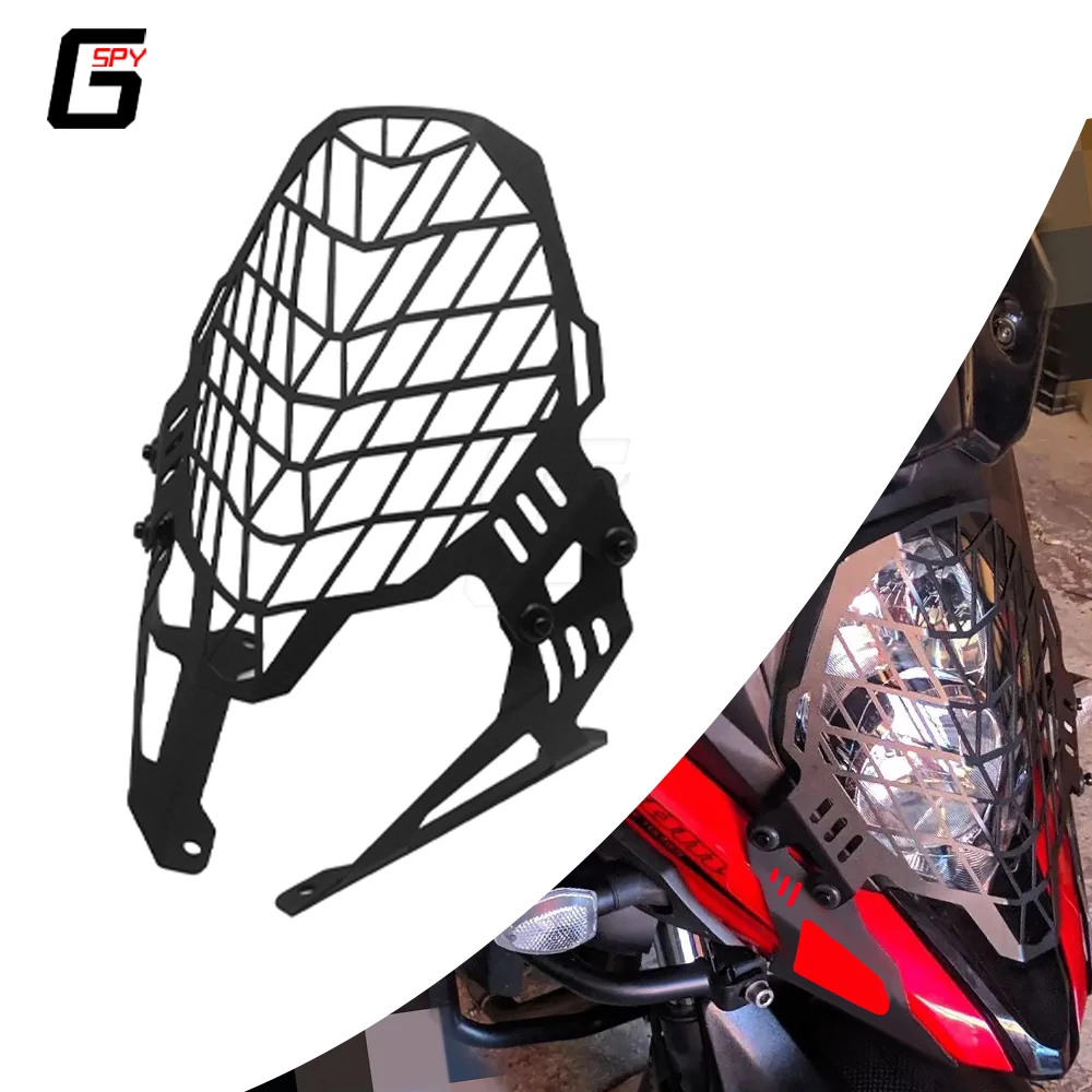 

For Suzuki V-STORM 1000 V-strom DL1000 2017 2018 2019 2020 2021 Motorcycle Accessories Headlight Guard Protector Grille Cover
