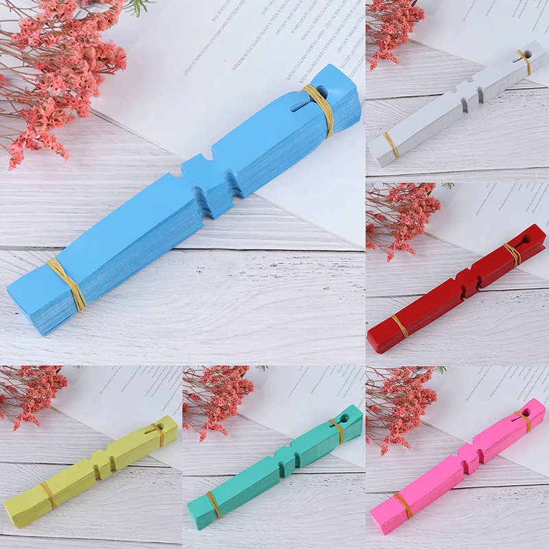 100 pz/set etichette per alberi per piante da giardino etichette appese con nome pennarello impermeabile