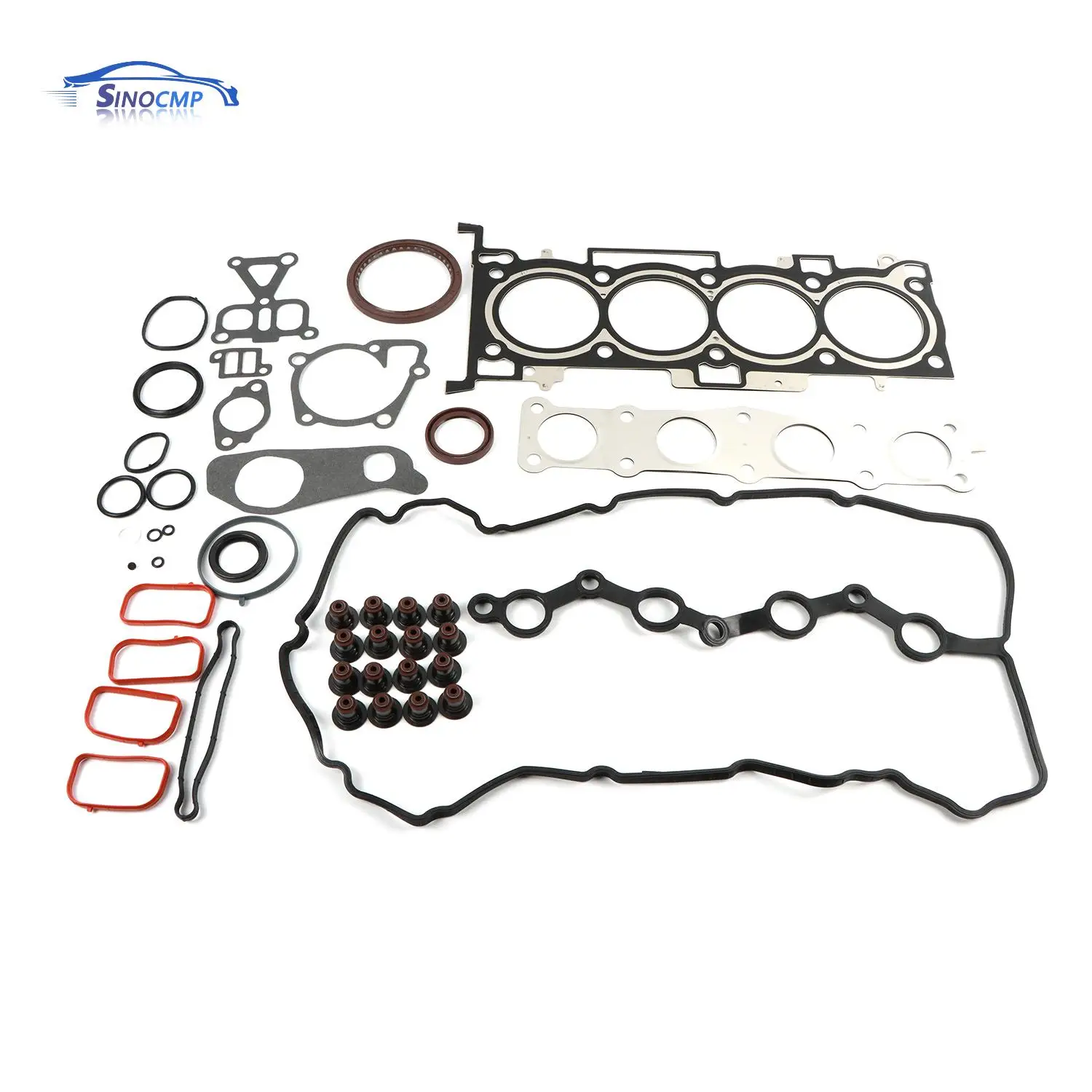 

Комплект уплотнений для капитального ремонта двигателя 20910-2G000 224412G670 2142125002 222242G000 285212G401 Подходит для Hyundai Kia G4KH 2.0T 2012-2020 гг.