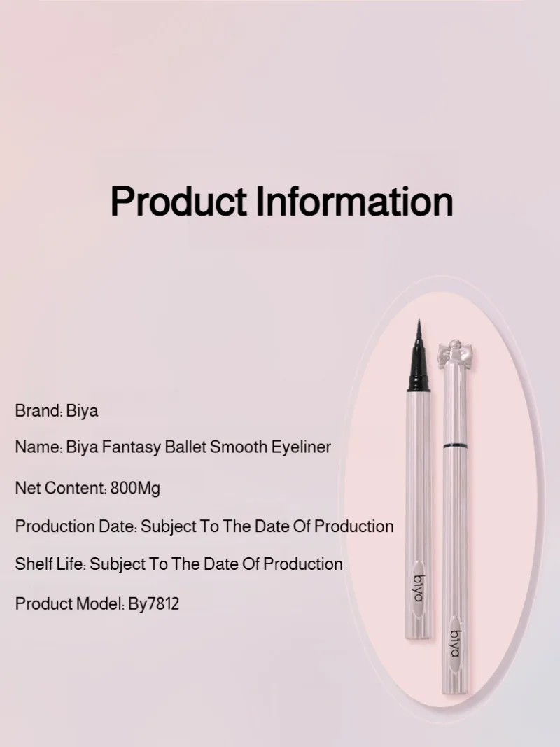 Precisie-schets Oogmake-up Pen Eyeliner pluisvrij Olie- en waterbestendig Transpiratie Snel rebound veegvast