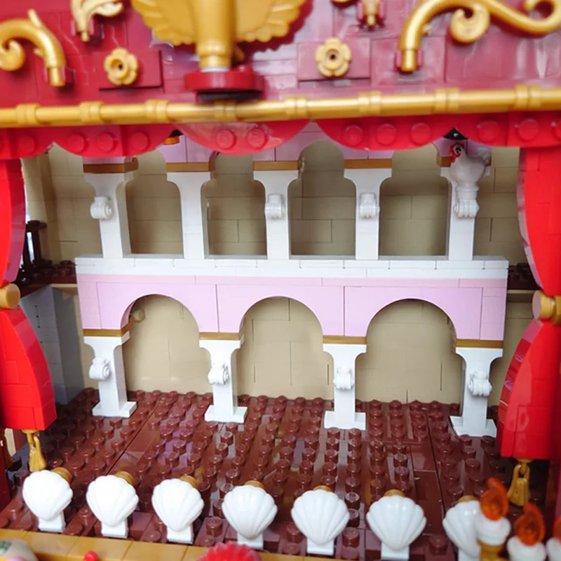 1339-teiliges Muppet Theater-MOC-Baustein-Set – detailliertes Modular-Style-Architekturmodell-Bricks-Set für Präsentation und Sammlung
