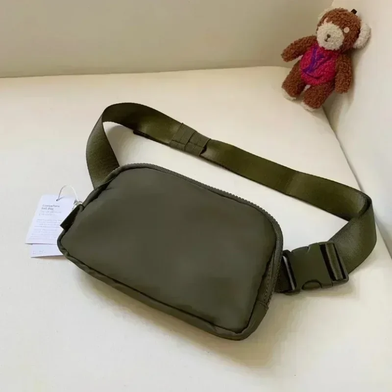With Metal Logo Sports Waist Bag Yoga Mobile Bag Super Trusted Portable Bag Unisex Fitness Running