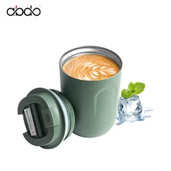 Kapaklı Kahve Kupa Bardak Termal Mini Termos Su Şişesi Paslanmaz Çelik Vakum Şişeler Yalıtımlı Bardak Sızdırmaz Drinkware