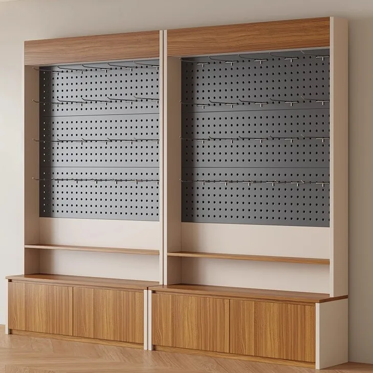 Cave board product display cabinet supermarket snack sample hook multi-layer merchandise jewelry pet storage