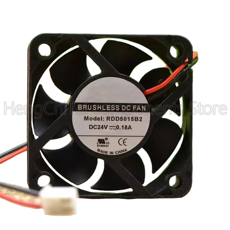 

Original 100% Working RDD5015B2 DC24V 0.18A 5015 5cm cooling fan