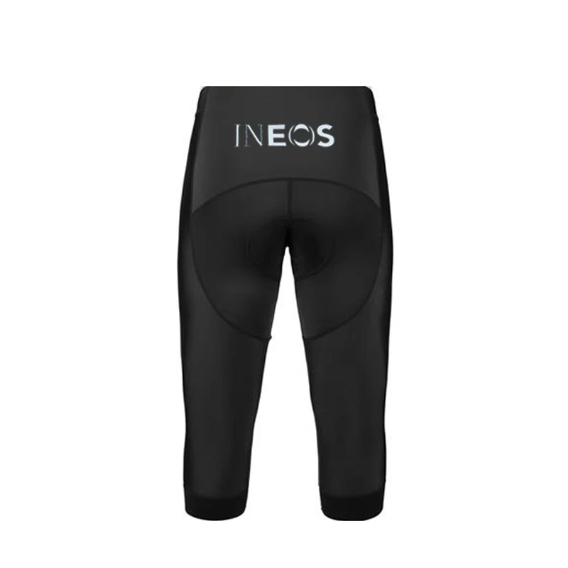 INEOS 2023 New Team Summer Cycling Bib Shorts 19D Gel Pad Breathable 7 Points Pants MTB Bicycle Outdoor Men 3/4 Cycling Pants