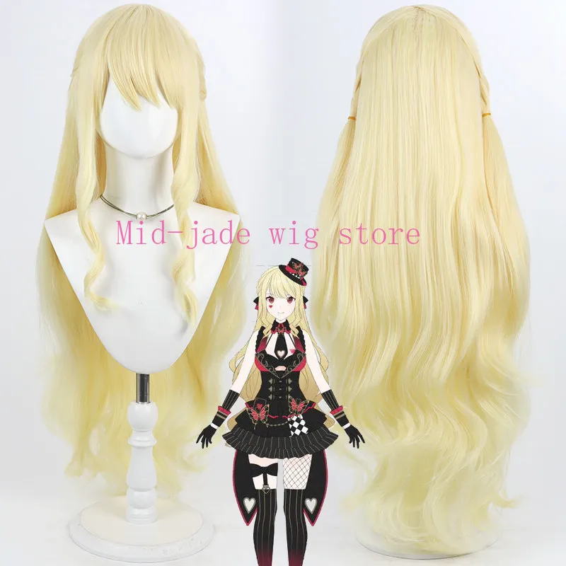 Luis Cammy Cosplay Wig Realistic Scalp Styled Hair for Idol Festival Live Stage and Character Photography