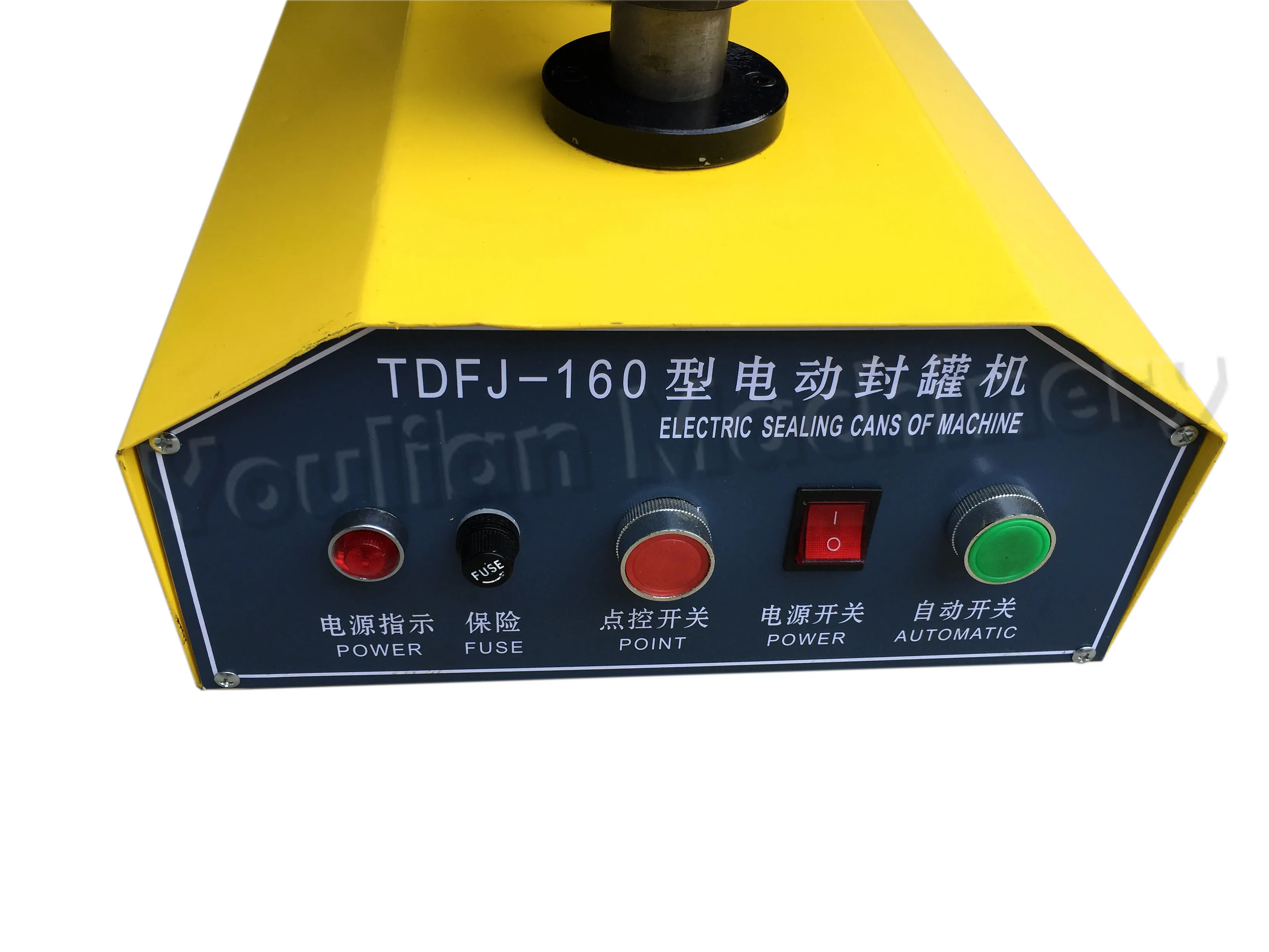 Hướng Dẫn Sử Dụng Có Thể Gắn Mũ Kín Máy Eectric Thực Phẩm Nhựa Thủy Tinh Kim Loại Chai Tín Có Thể Nắp Đồ Uống Bia Uy Tín Có Thể Máy Hàn Miệng Túi TDFJ-160