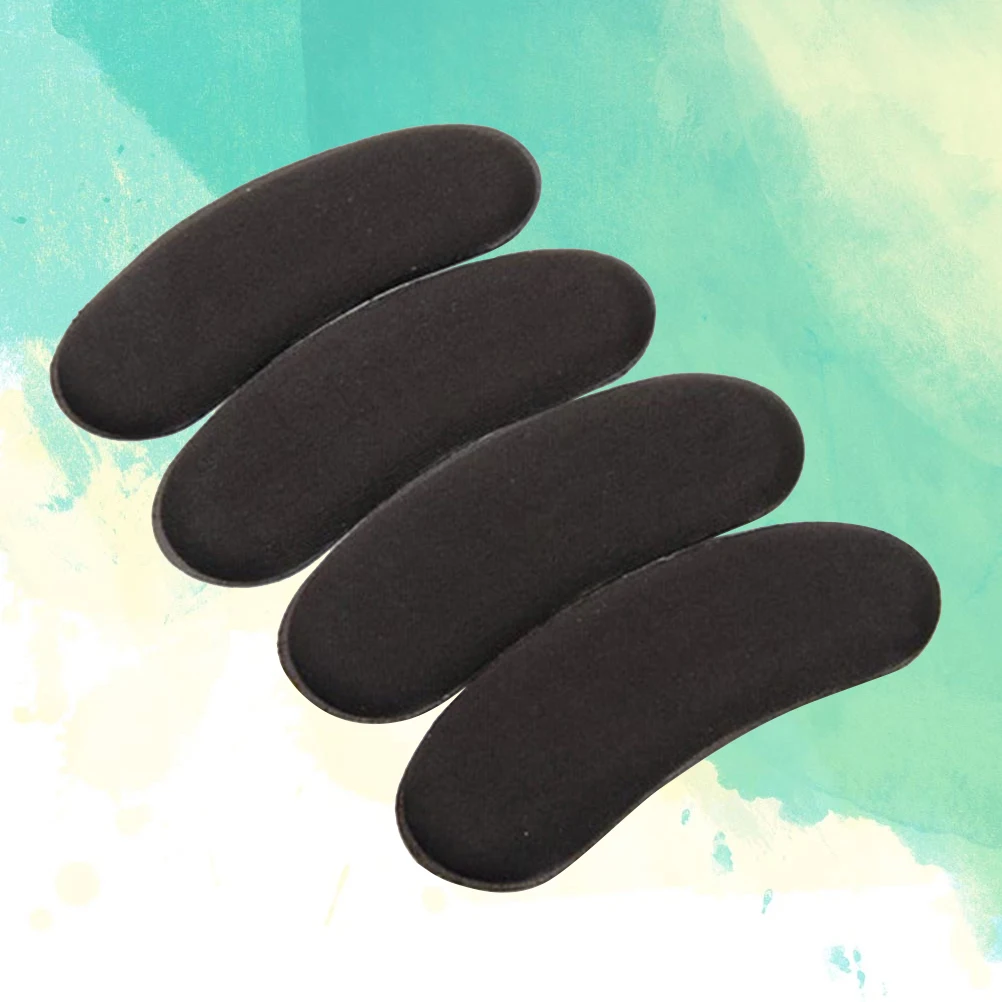 

5Pair Heel Grips Pads Black Self Adhesive Sponge Cushions Shoe Inner Liner Pads Heel Protector Alleviates Pressure Comfortable