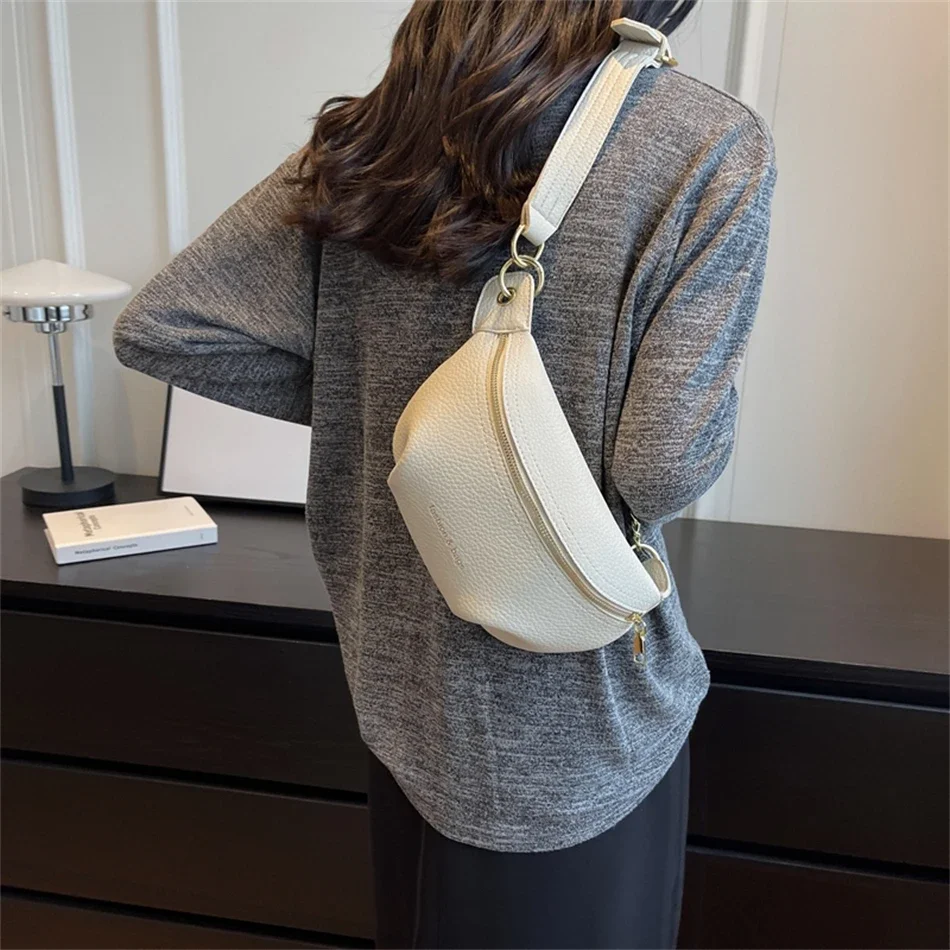 New High Quality Soft Leather Shoulder Crossbody Bags for Women 2024 Designer Female Purses and Handbags Ladies Messenger Bag