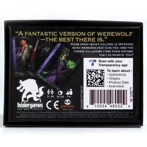 Ultimate Werwolf aktualisiertes Kartenspiel, 14 einzigartige Funktionen in 34 Karten, pflegen Spiele, frisch und umgeben, Party 8 Hauptverkaufswolf -Spiel - №7