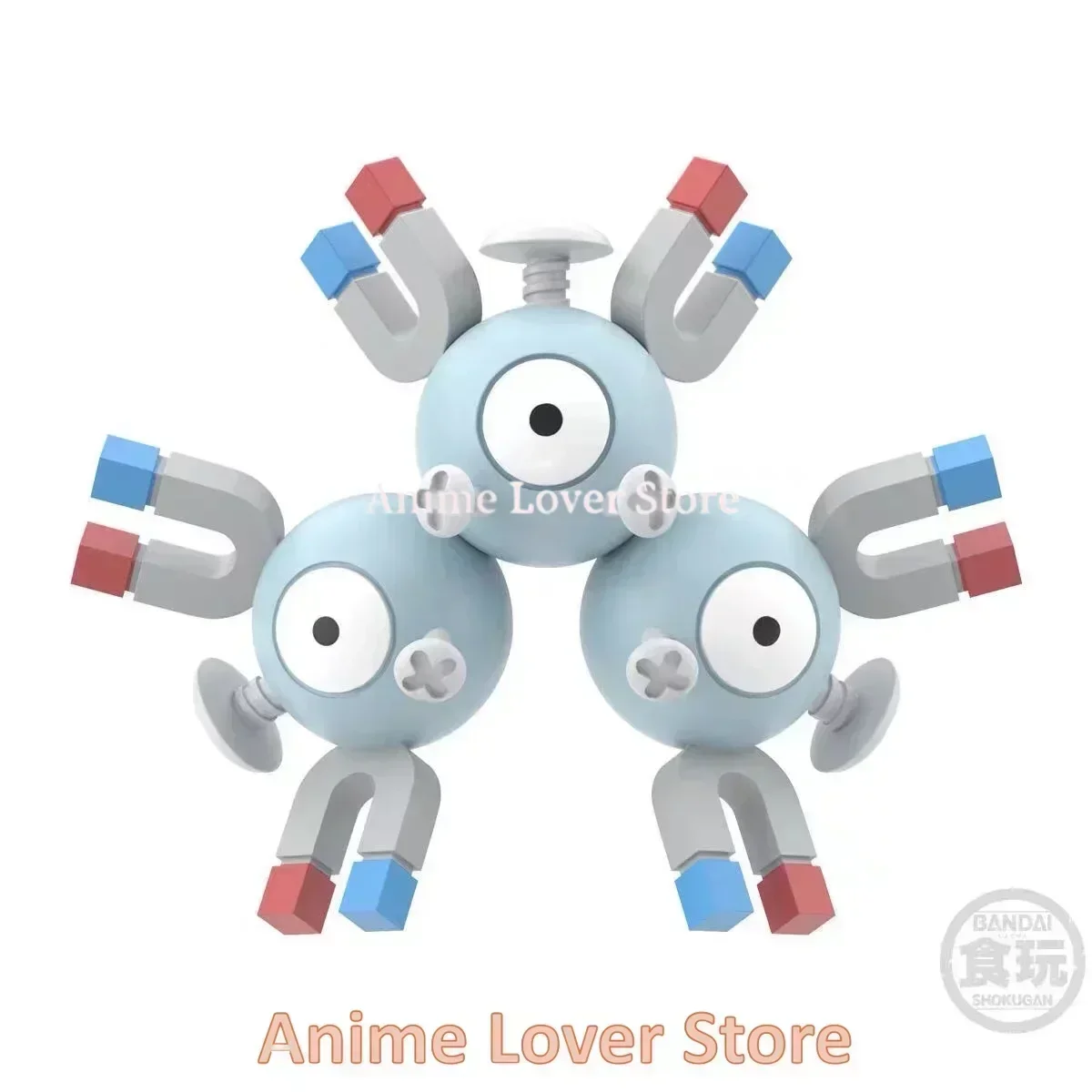 Bandai original shokugan pokemon skala welt kanto region lt. surge magneton elect abuzz anime action figuren spielzeug für kinder geschenk