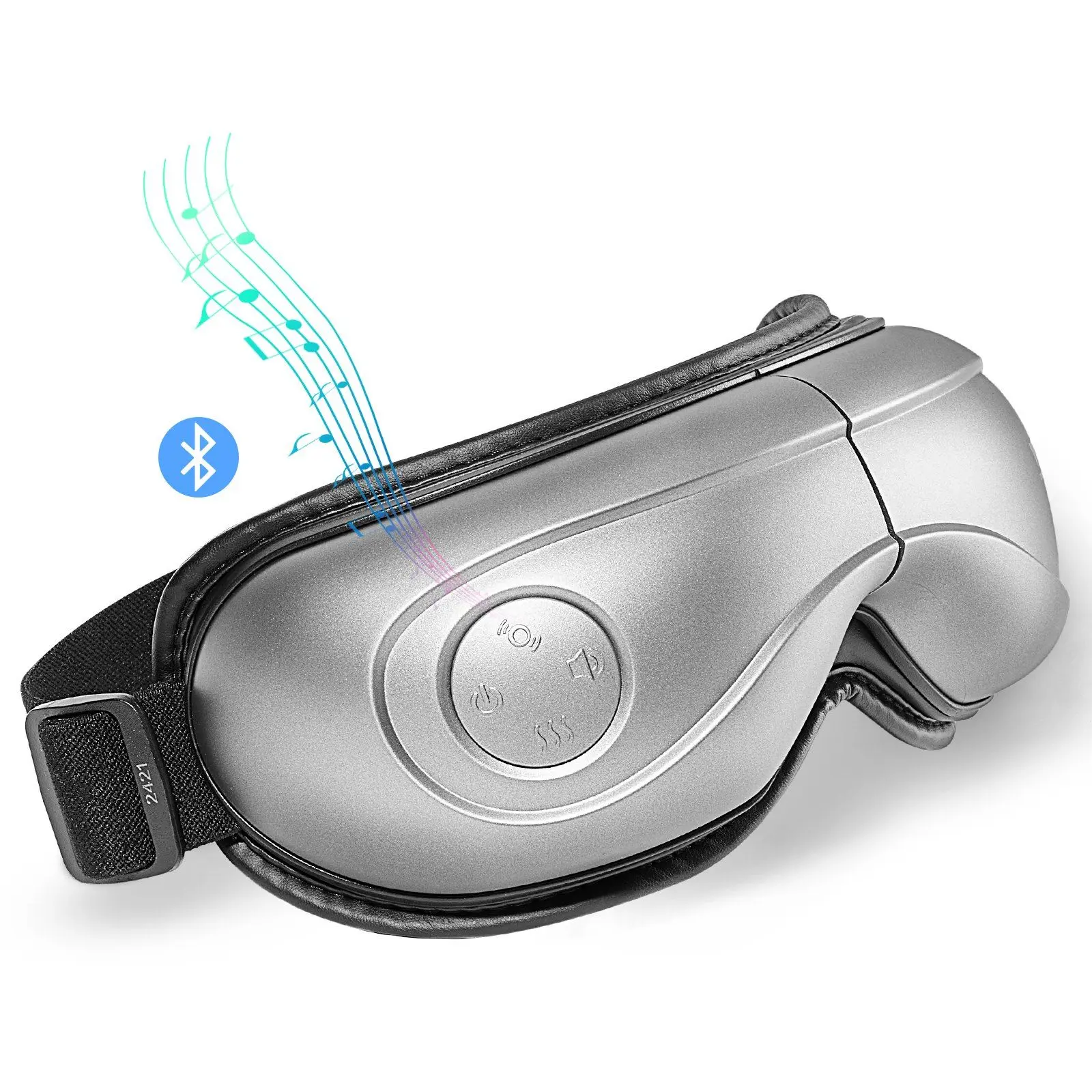 

5 Modes Heated Eye Massager with Bluetooth Music 180° Foldable Design for Relaxation and Eye Care