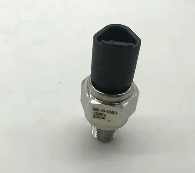 

High Quality PC200-7 PC300-7 Excavator Pressure Sensor 7861-93-1650 For Komatsu