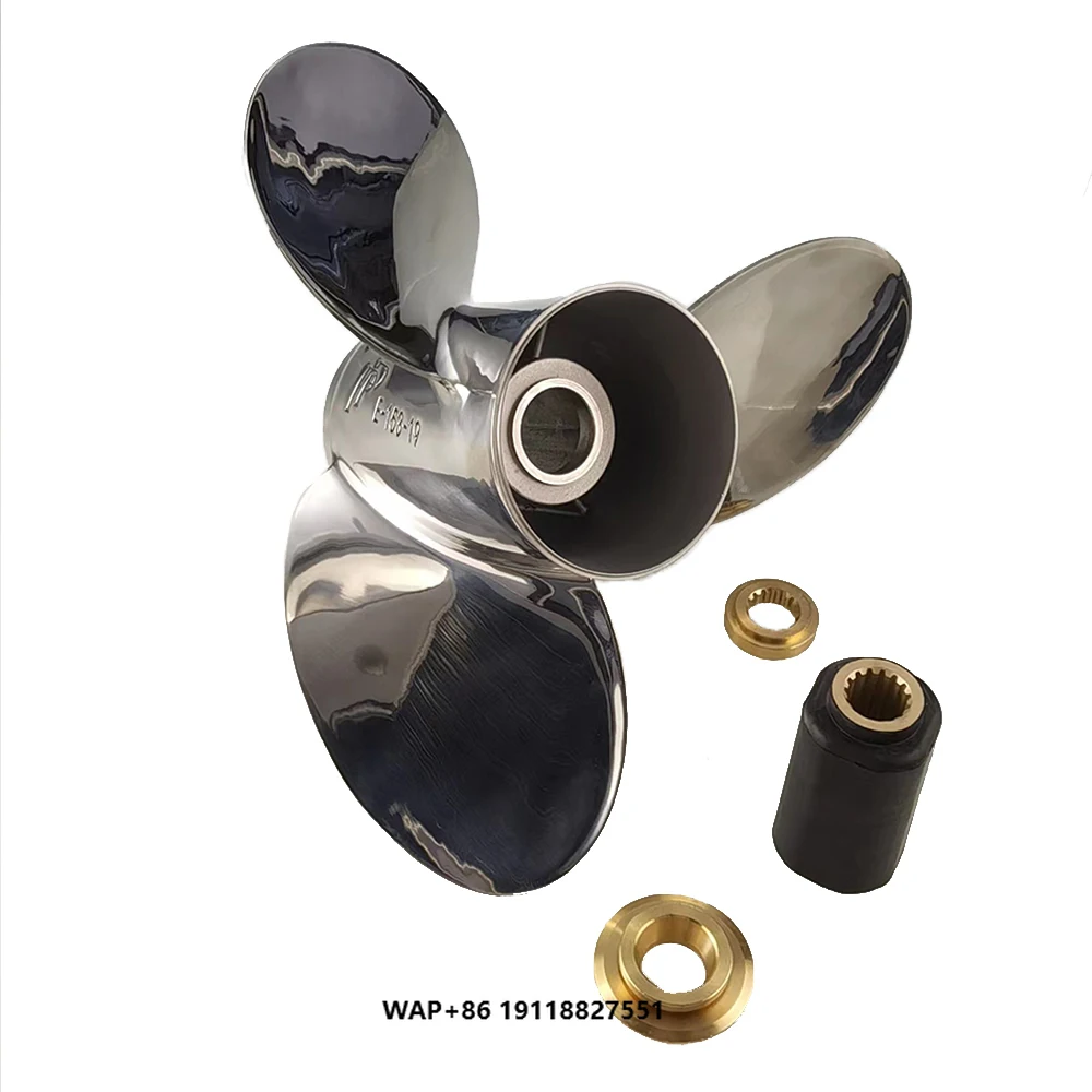 

High Speed and Good Quality Suzuki 150-300hp Stainless Steel Outboard Propeller 3 Blade 16*17