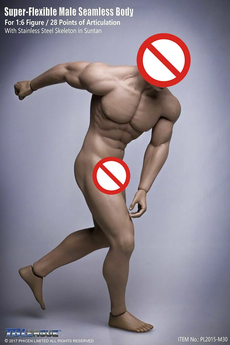 TBLeague 1/6 Phicen M30 M31 M32 M33 M34 M35 M36 Staal Roestvrij Skelet Super Flexibele Naadloze Mannelijke Man Figuur Zonnebrand Lichaam