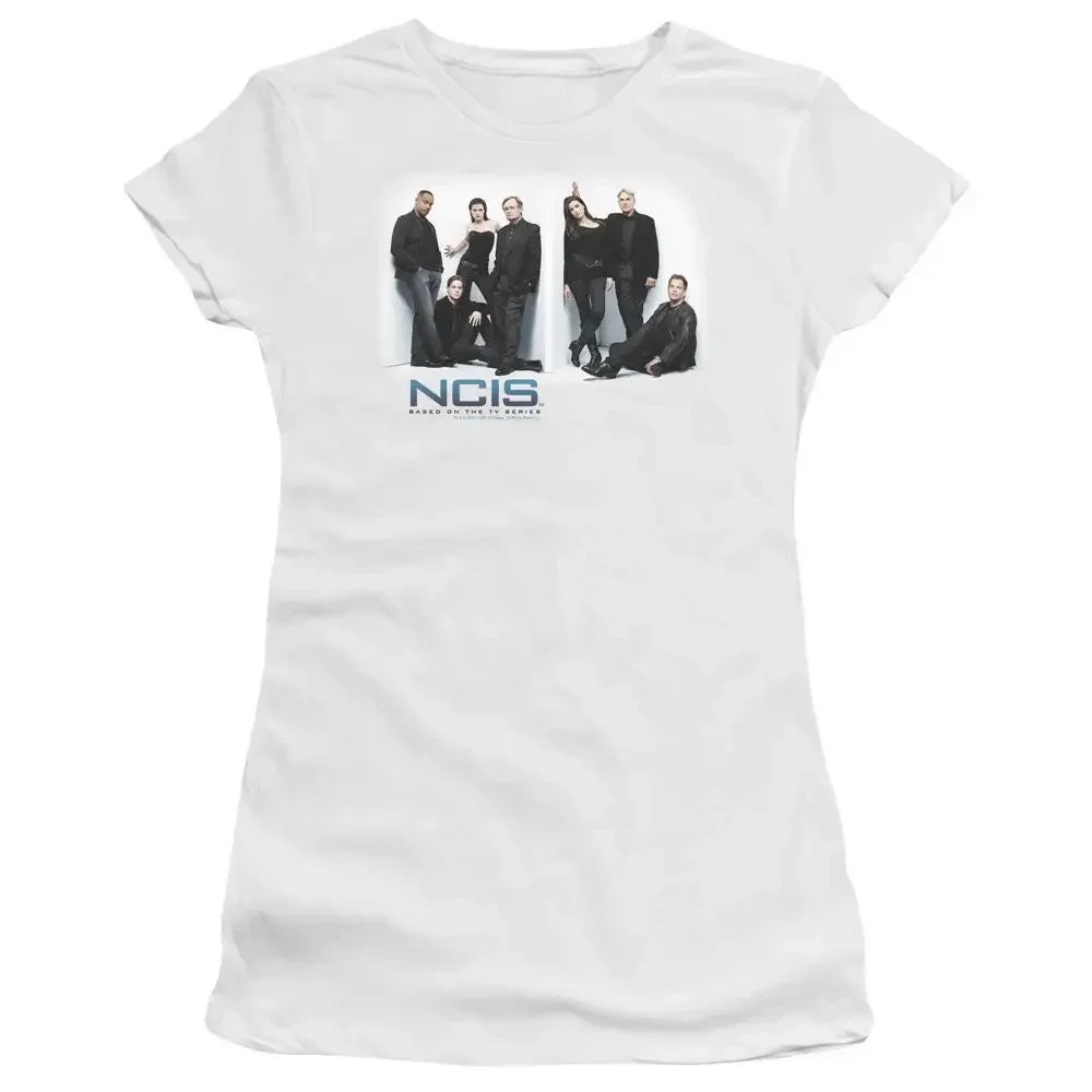 NCIS Cast Woman s and Juniors White T Shirt