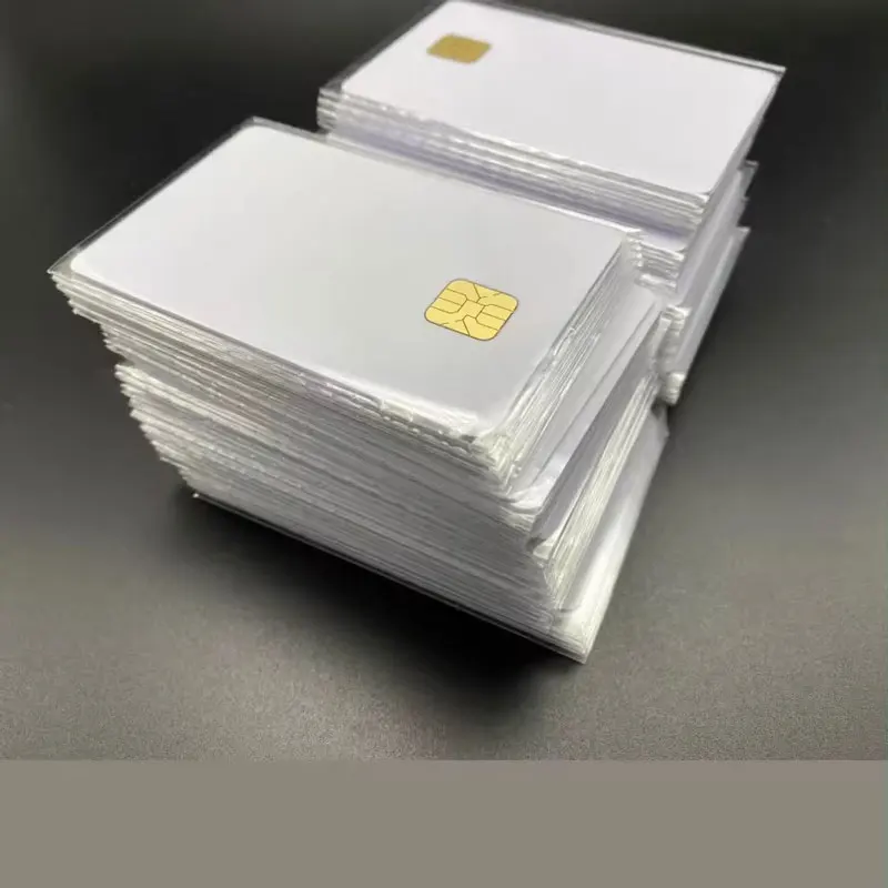 100pcs IC Card  Smart Card  Chip 4442 Card Contact Type Ic Card  Widely Used In Consumer Systems