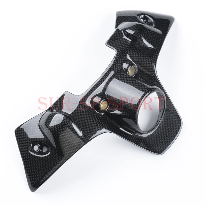 Key Ignition Switch Cover Guard For Ducati V2 V2S 959 899 1199 1199S 1199R Full Plain Carbon Fiber 100%