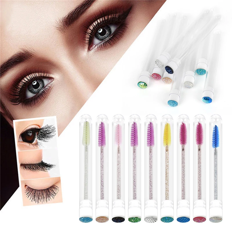 Ensemble de pinceaux de maquillage durables, haute qualité, application de maquillage améliorée, réutilisable, polyvalent, professionnel, cils