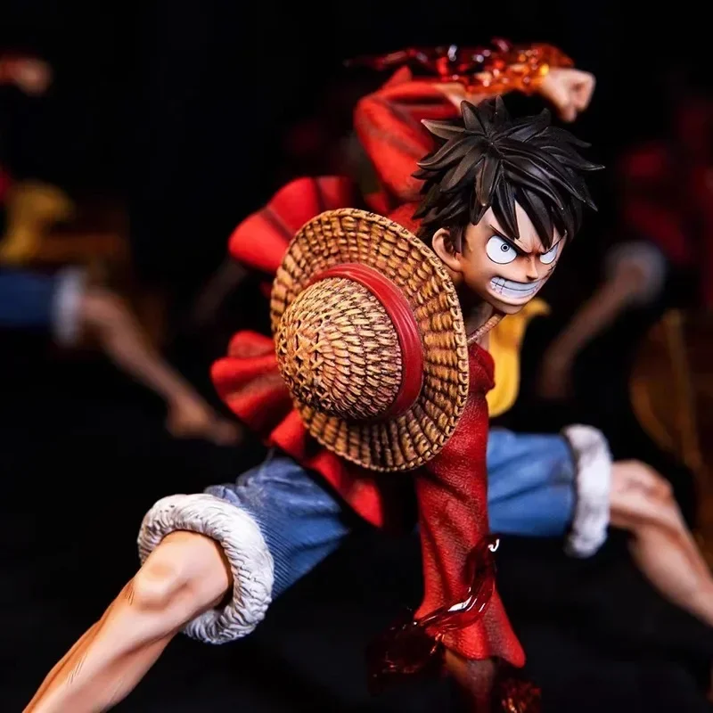 18 см цельная фигурка Луффи модель обезьяна D. Фигурки Luffy, экшн-фигурки, One Piece, аниме модель, реальные подарки для мальчиков