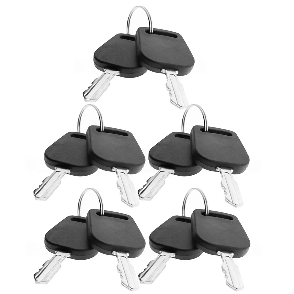 Lawn Equipment Accessory Pack Featuring a Complete Set of Ten Keys Designed Specifically for Multiple Rider Machines