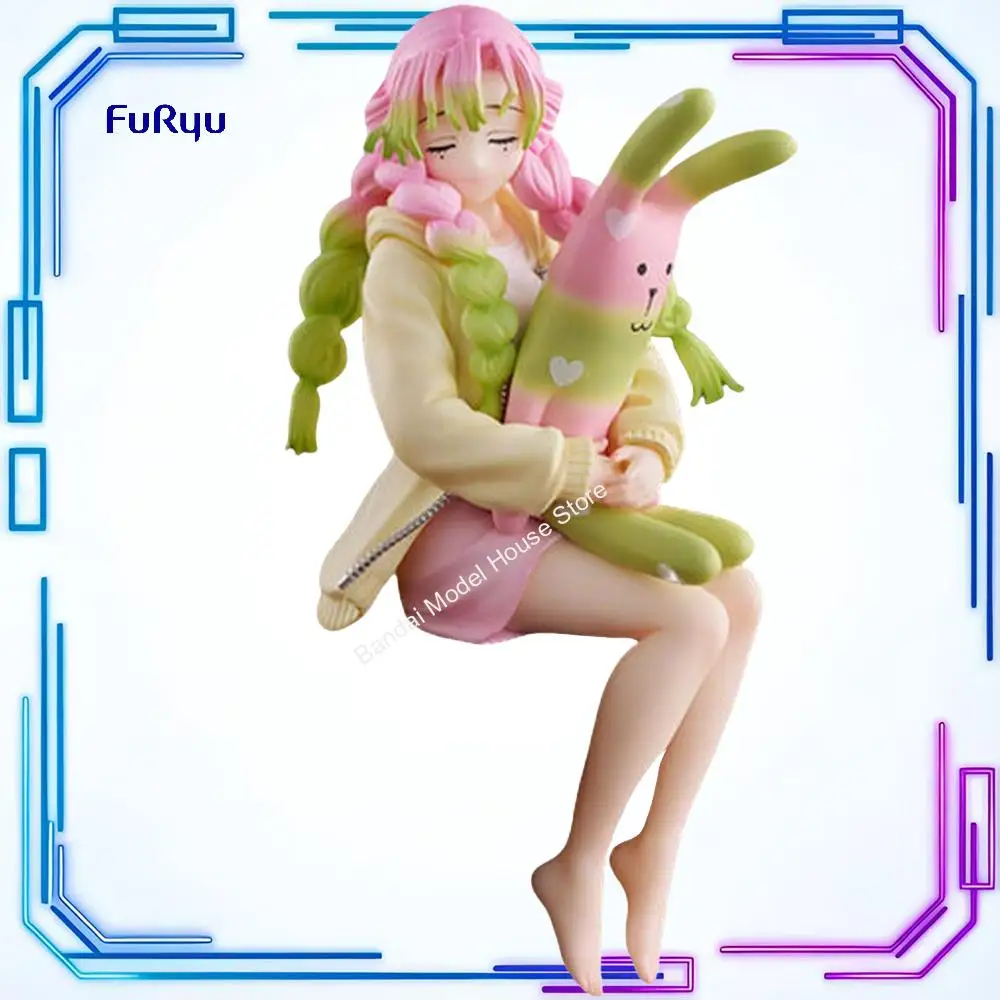 Auf Lager: FuRyu Original Demon Slayer: Kimetsu No Yaiba CRAFTHOLIC Kanroji Mitsuri Noodle Stopper Figur 12cm Modellspielzeug