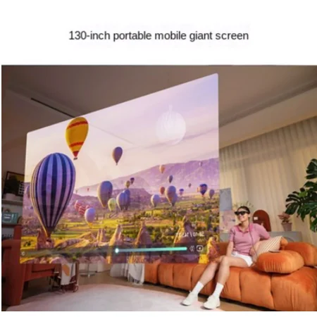 Óculos de ar inteligente portátil hd privado gigante visualização da tela do computador móvel jogo projeção original óculos nreal ar