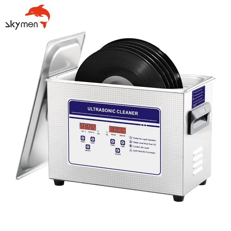 

Ультразвуковая мойка Skymen RoHS CE 6 л с индивидуальным логотипом для виниловых пластинок