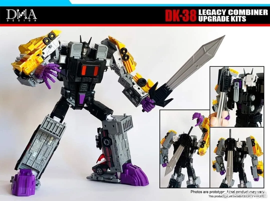 [In Stock] DNA Design DK-38 DK38 Upgrade Kits For Legacy Menasor Figure Accessories