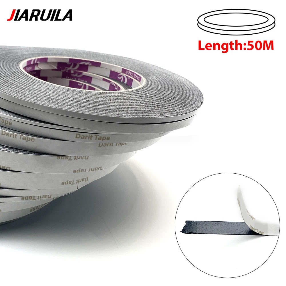 1mm - 10mm*50m Double Sided Phone Repair Adhesive Tape, Heat Resistant, Repair Strong Sticker for Cell Phone Touch Screen Repair
