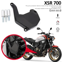 NEW 2015 2016 2017 2018 2019 2020 2021 XSR700 Motorcycle Water Pump Guard Protection CNC Cover Black For Yamaha XSR 700 xsr 700