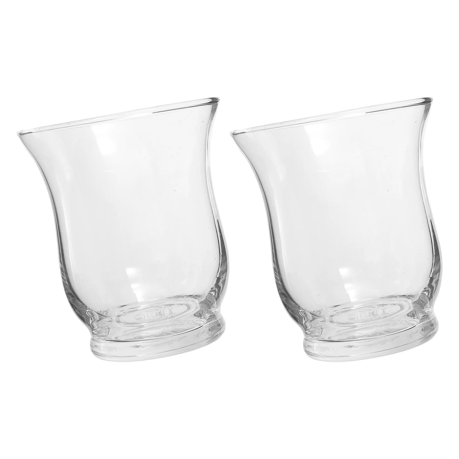 2 قطعة حامل أكواب زجاجية للشموع المعطرة بنفسك كريستال شمع كرافت ديكور المنزل #3