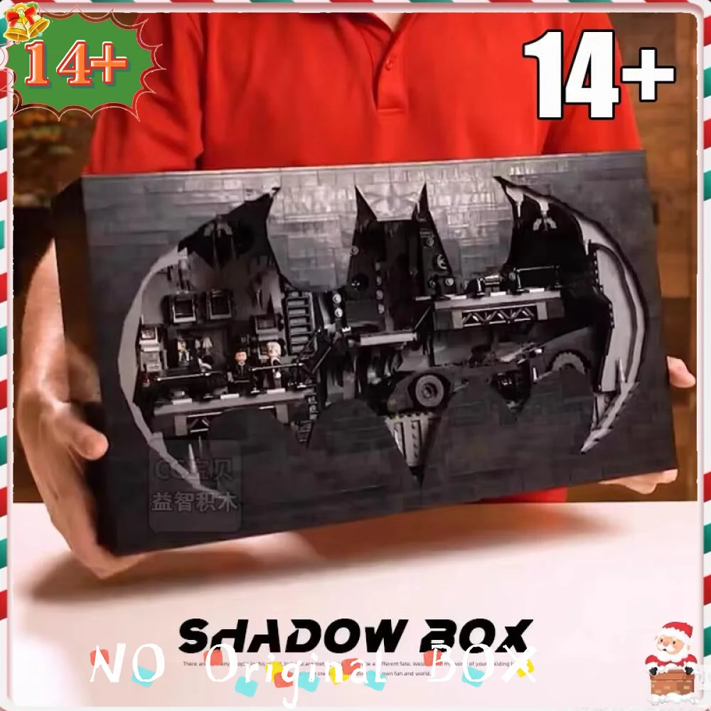 

New 76252 Super Heroe Batcave Shadow Box Classic Building Blocks 3981pcs For Children Halloween Christmas Christmas Gifts
