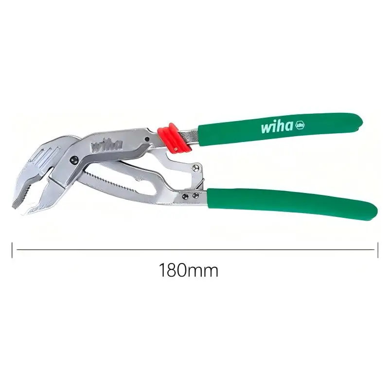 WIHA Automatic water pump pliers 7-inch large opening movable pipe pliers wrench 47243 Christmas limited edition