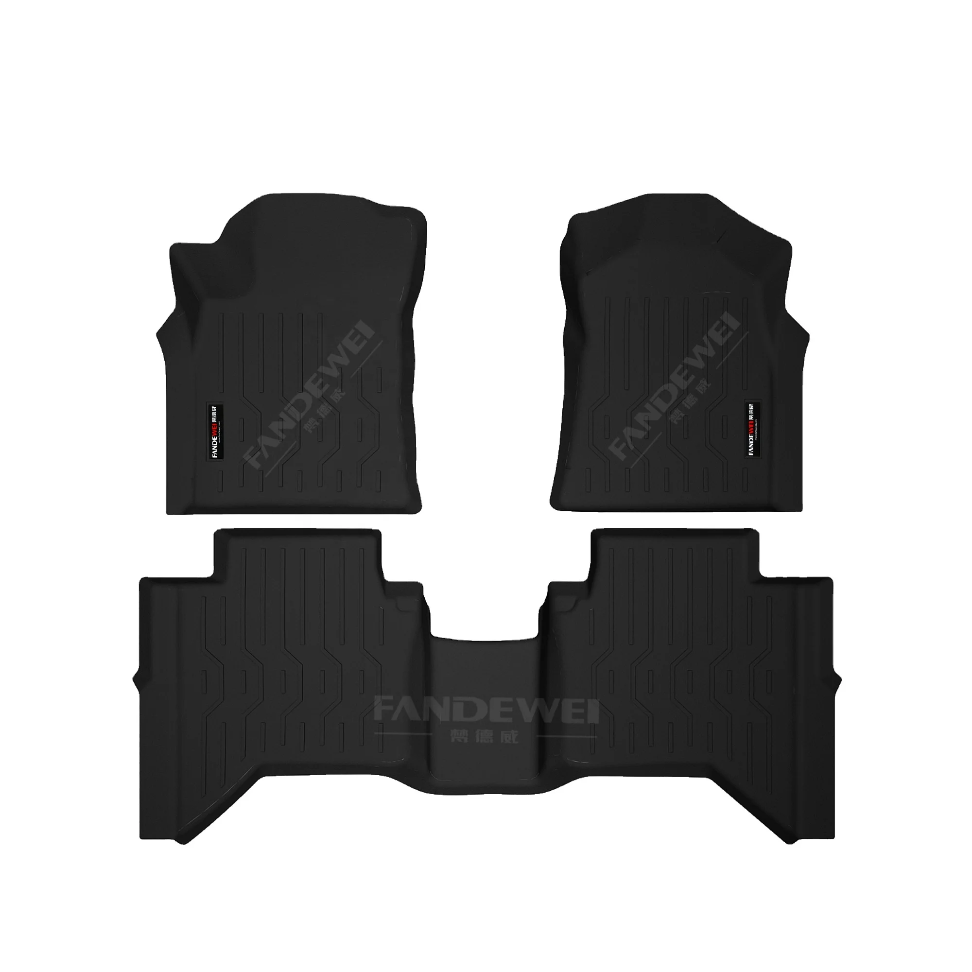 

TPV Material All Weather 3D Car Floor Mat Waterproof and Durable Car Mats Auto Parts for JAC T6/T8 LHD Use