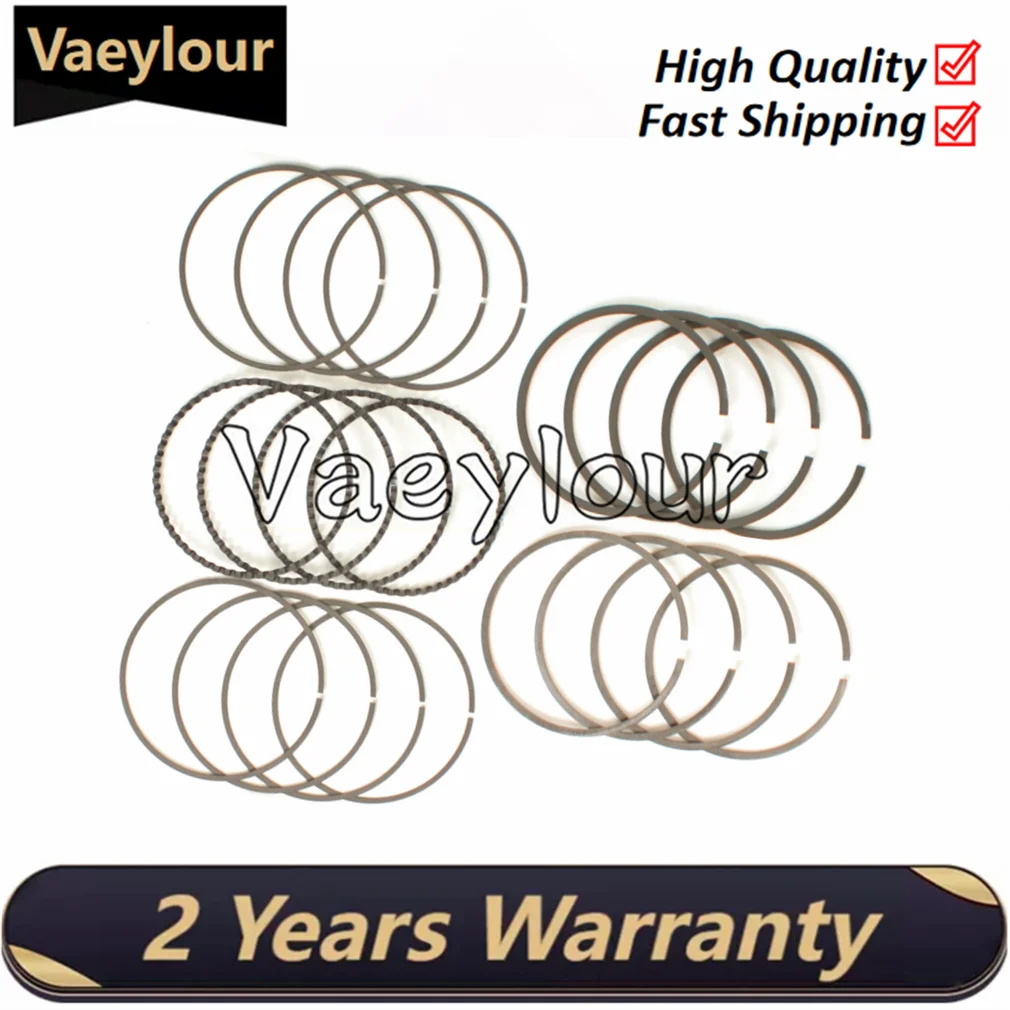 new ENGINE PARTS PISTON & RING KIT SET FOR Hyundai KIA 2.0L L4 16V GAS 2.0 L G4GC 1995-2012 OE 23410-23710 S2080170 view 2