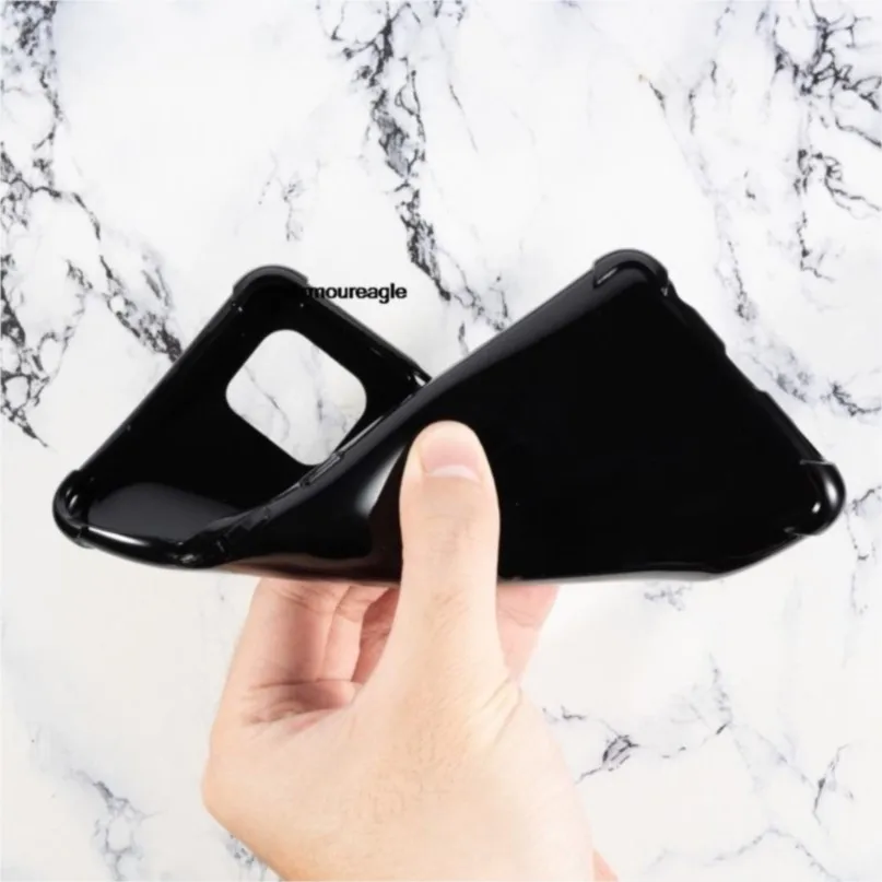 for lg q92 5g case ultra thin crystal clear bumper soft tpu cover case guard saver protector on the for lg q92 5g image 4