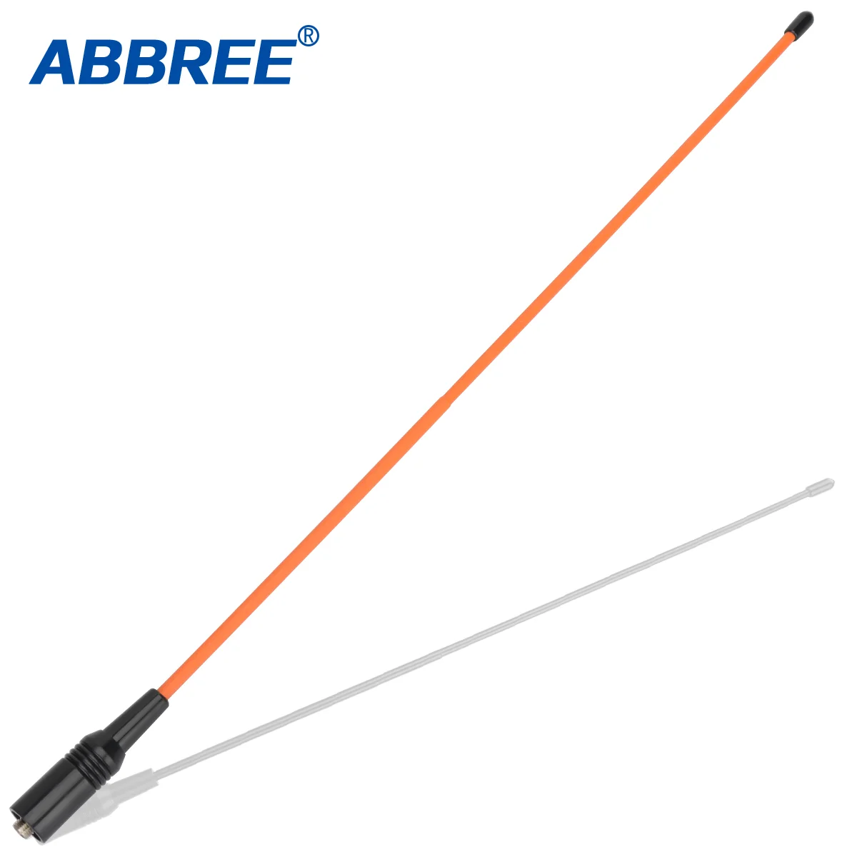 ABBREE AR-771C Walkie-Talkie Antenna Dual Band 144/430MHz 2.15dBi SMA-F Or SMA-M For Baofeng UV-5R UV-82 BF-888S Walkie Talkie