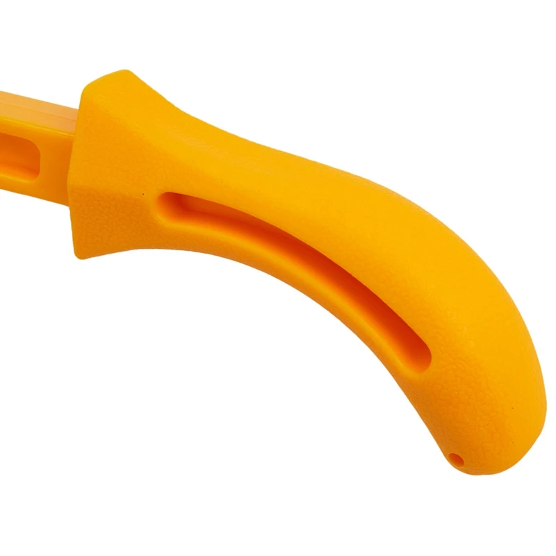 Ensemble d\'outils de calcul en plastique jaune pour les travailleurs du calcul, scies à main pratiques pour les nuits poussoirs, bâtons poussoirs en