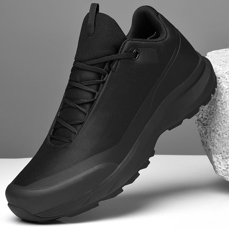 

Классические мужские всесезонные спортивные повседневные кроссовки из дышащего материала Fly Woven, нескользящие, теплые, высококачественные, легкие, роскошные, для активного отдыха и походов.