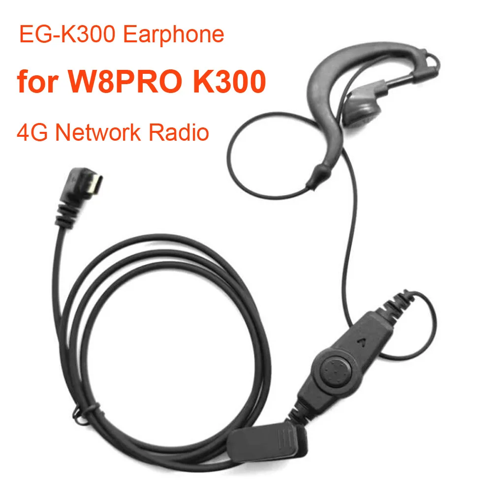 ANYSECU Type-C Plug Headset For ANYSECU 4G-G6 W8 HD777A UNIWA F80S Or W8PRO K300 4G Network Radio Earpiece