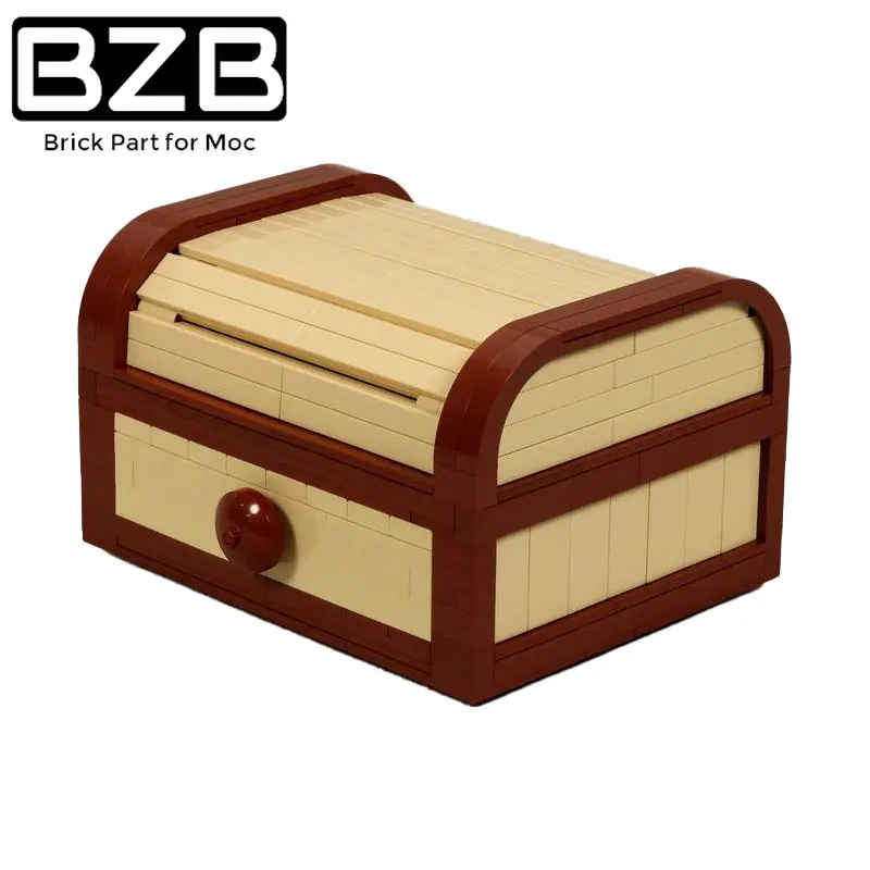 

BZB MOC-78298 Tambour Boxby JKBrickworks Building Block Kit Puzzle Assembling Boxes Bricks Toys Kid Christmas Best Gifts