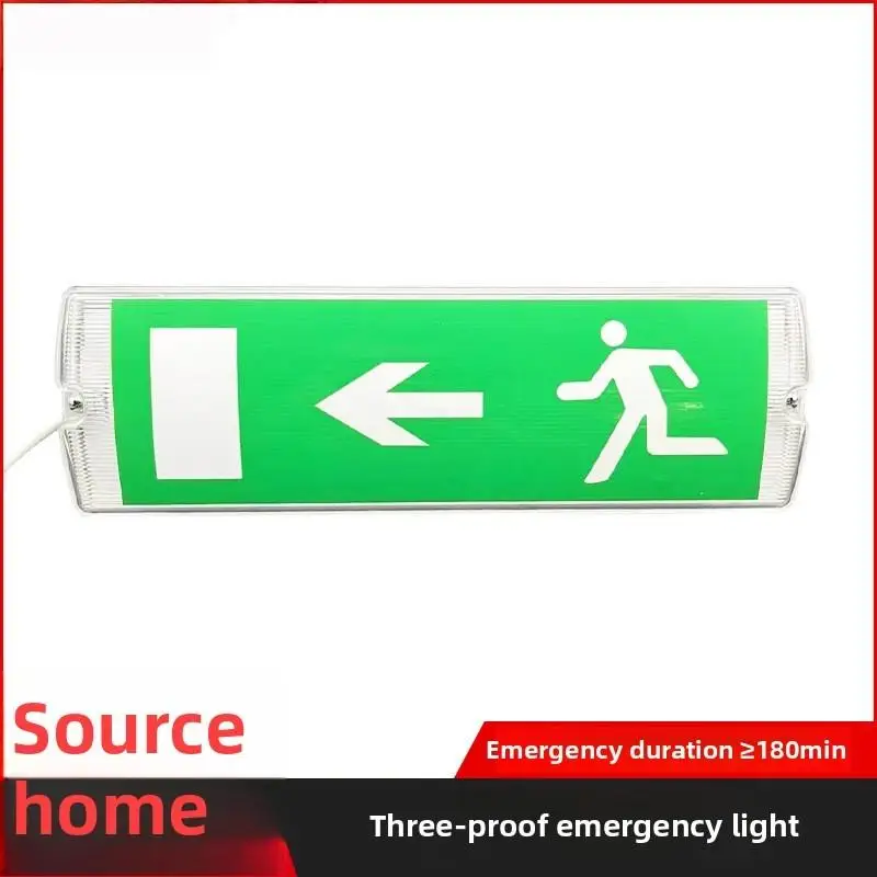 Three Proof Emergency Lamp Led Emergency Evacuation Indicator Ce Standard Safety Passage Automatic Charging Emergency Light