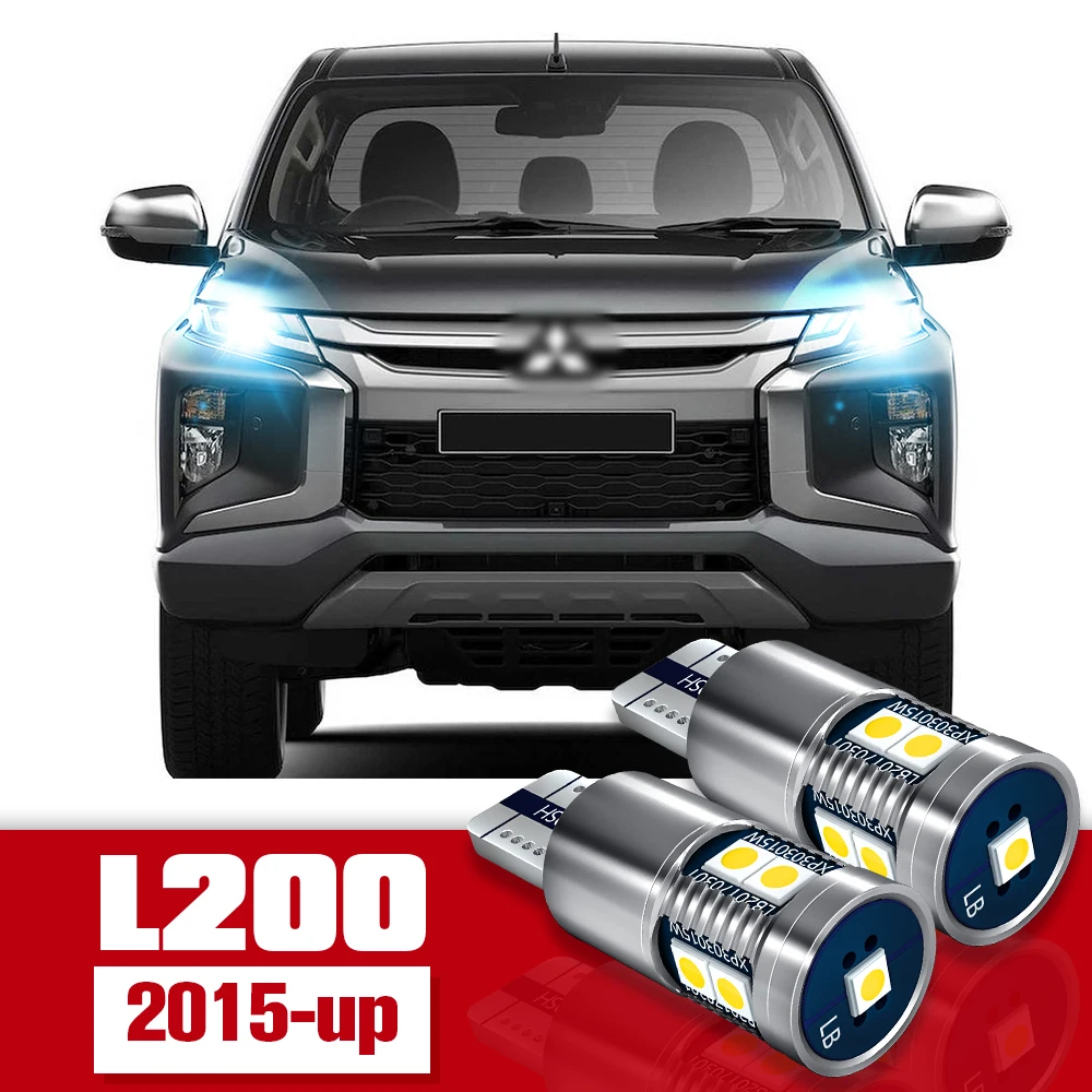 

2pcs LED Accessories Parking Light Bulb Clearance Lamp For Mitsubishi L200 2015 2016 2017